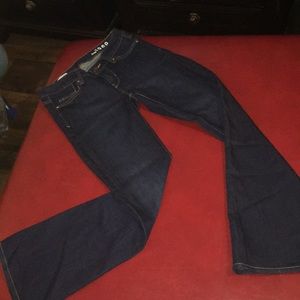 Women’s Gap 1969 jeans 25s Perfect boot dark wash!